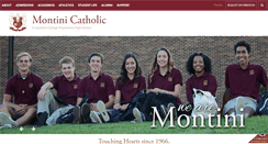 Desktop Screenshot of montini.org