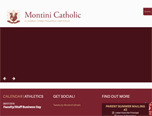 Tablet Screenshot of montini.org